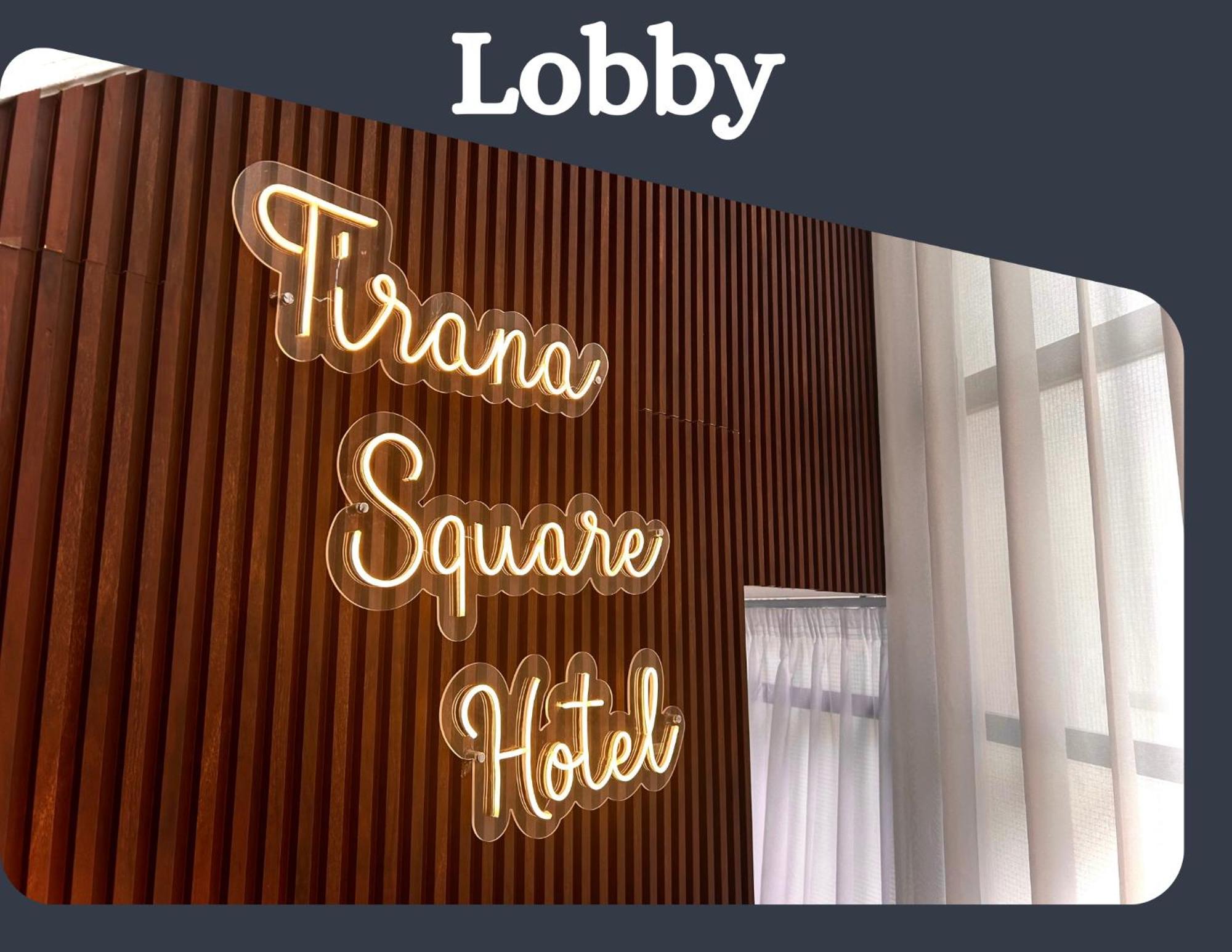 Tirana Square Hotel ภายนอก รูปภาพ
